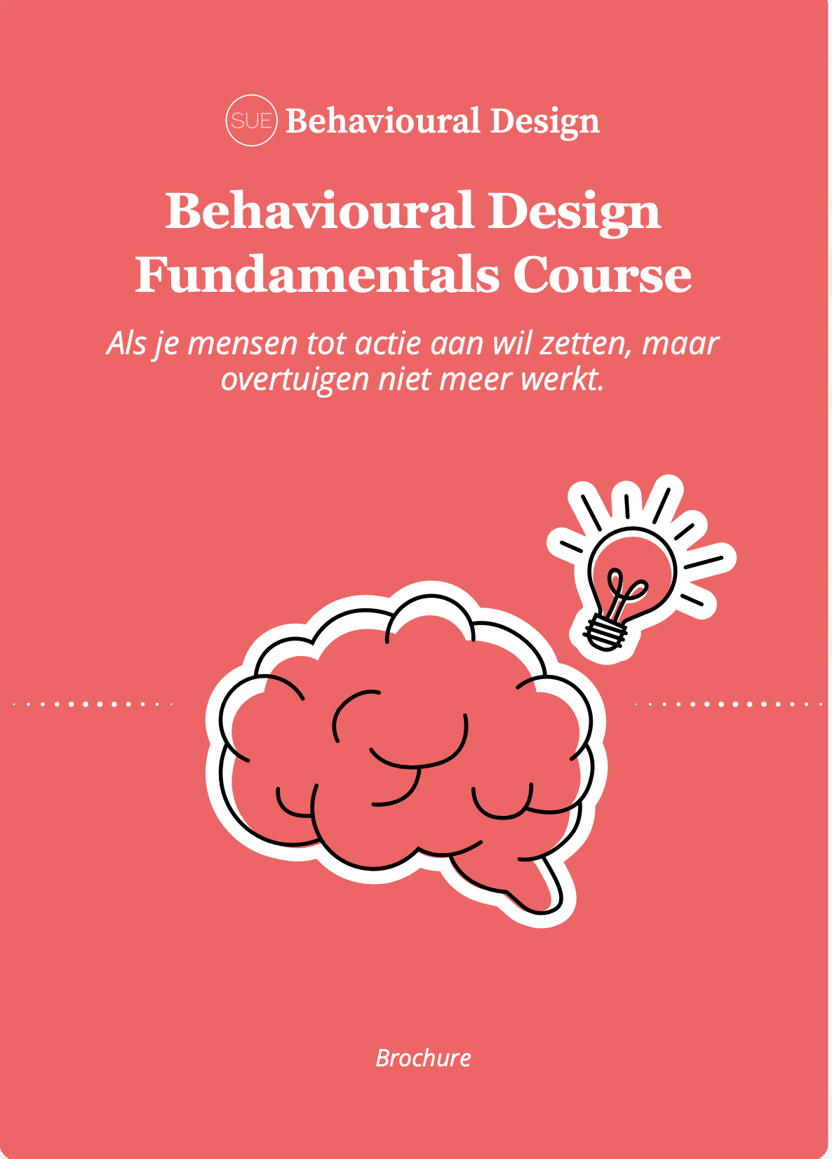 Brochure Behavioural Design Fundamentals Course